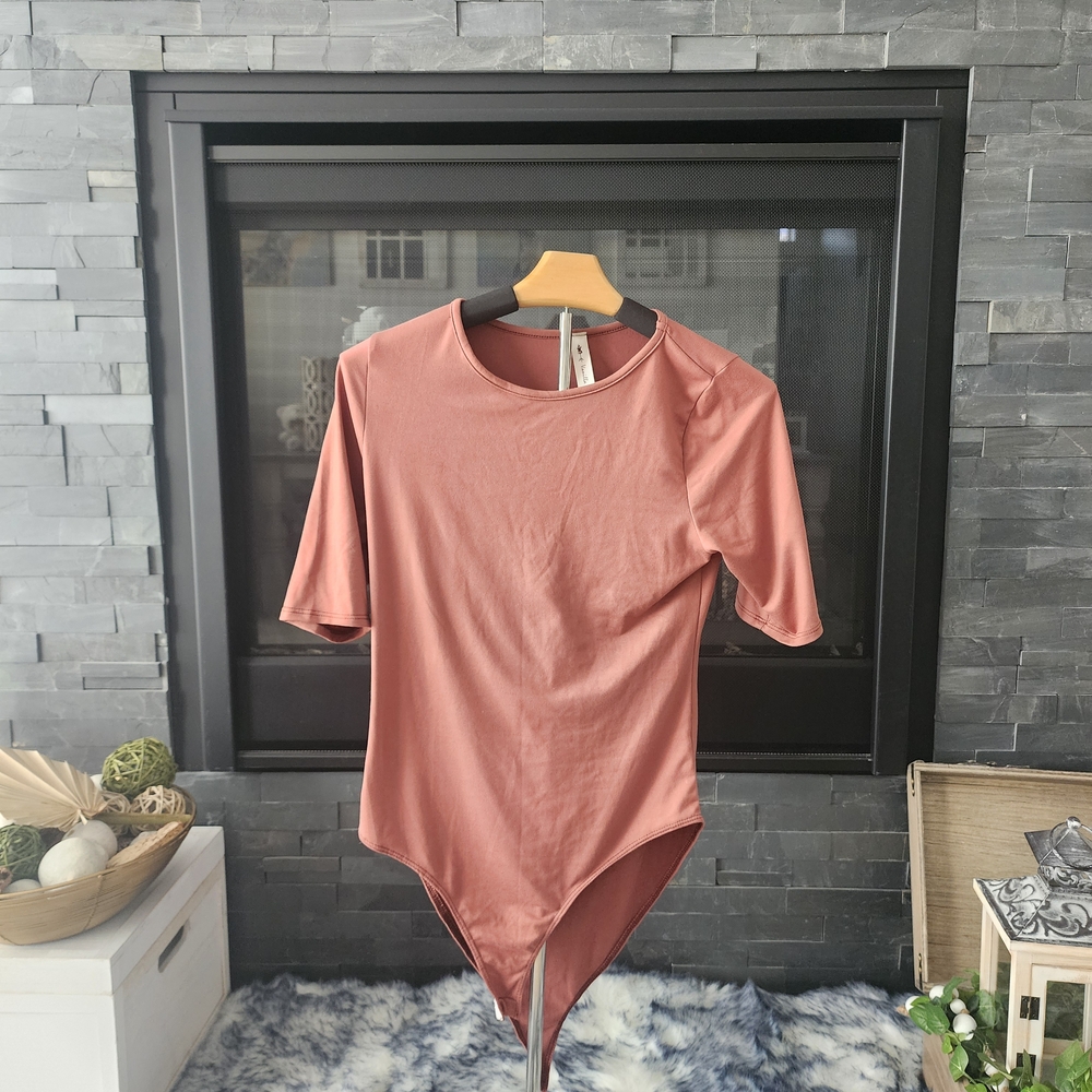 Vanilla Bay Dusty Rose Bodysuit